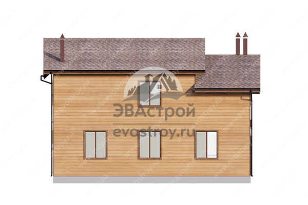 Проект двухэтажного дома - EV-41