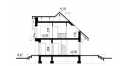 Проект двухэтажного дома из керамоблоков с одноместным гаражом и камином - SK-31