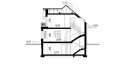 Проект жилого двухэтажного коттеджа из керамоблоков в европейском стиле с одноместным гаражом и погребом - VV-23