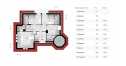 Проект узкого двухэтажного дома из керамоблоков с эркером и двухместным гаражом - SK-68