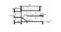 Проект узкого двухэтажного дома из керамоблоков с эркером и одноместным гаражом - SK-104
